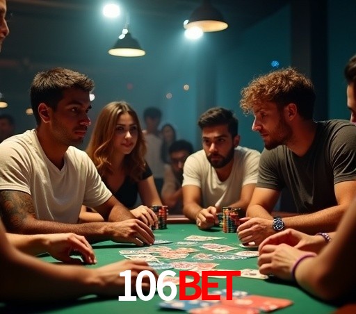 Interface moderna da plataforma 106bet